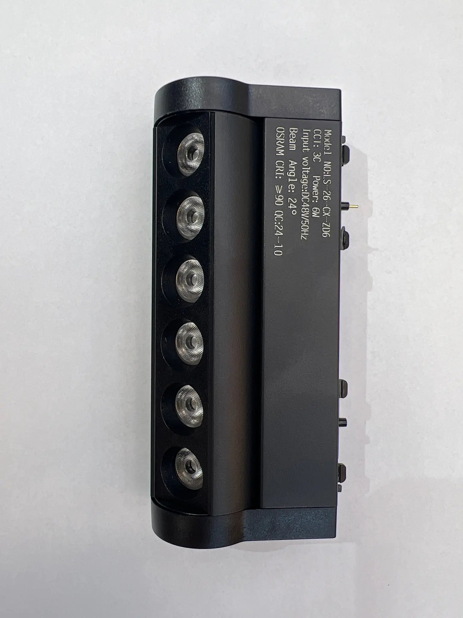 Magnetisch Led bar Kantelbaar | Zwart | Opbouw – Railverlichting