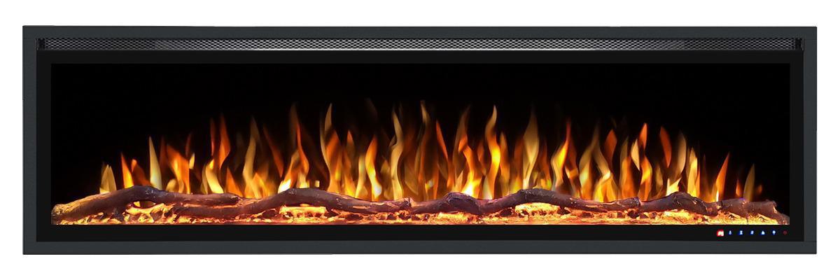 Platinum-Luxe Sfeerhaard 152cm 182cm met 2 verwarming 750-1500 W