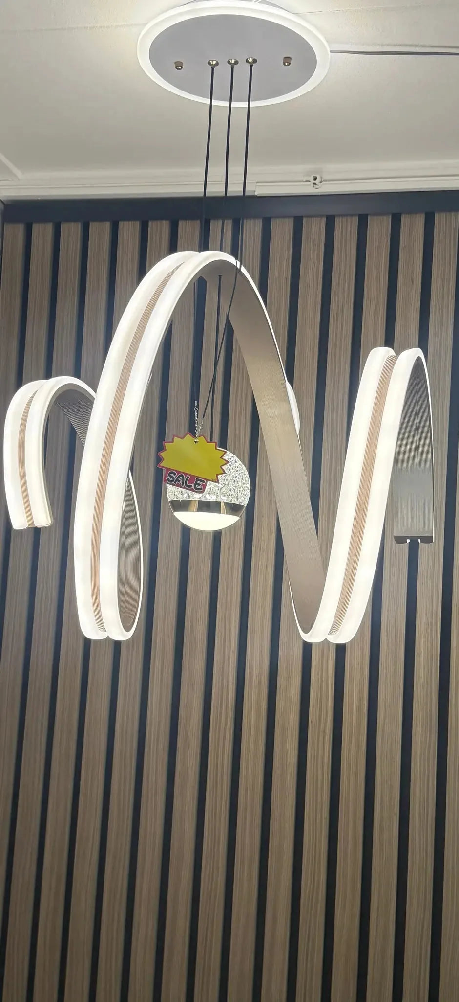 Moderne Spiraal Hanglamp met afstandsbediening – Hanglampen