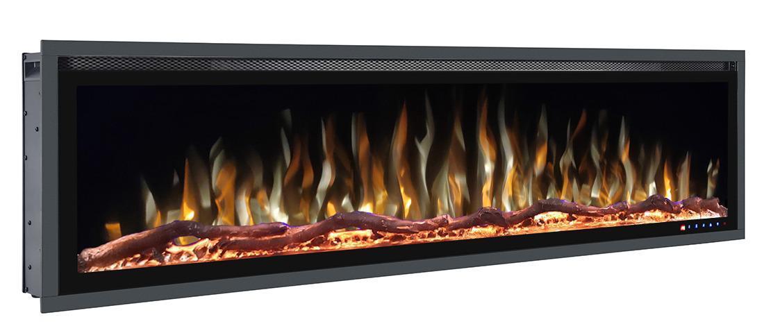 Platinum-Luxe Sfeerhaard 152cm 182cm met 2 verwarming 750-1500 W