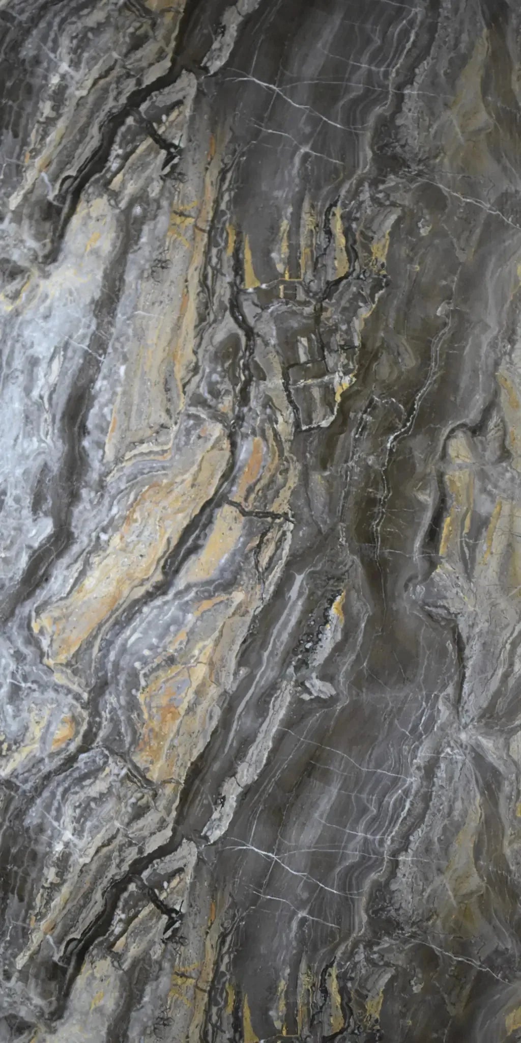 Mooiste Wandpaneel Marmer Shadow Stone 280x120cm – Hoogglans