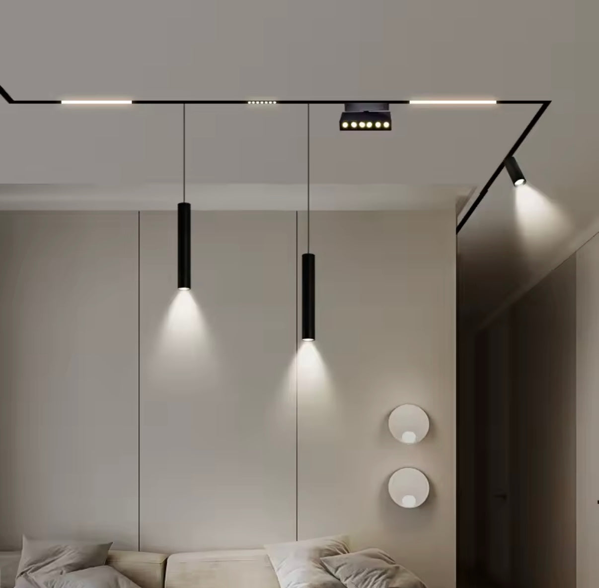 Magnetisch spoorlicht LED | Inbouw LED bar | 180 deg – Railverlichting