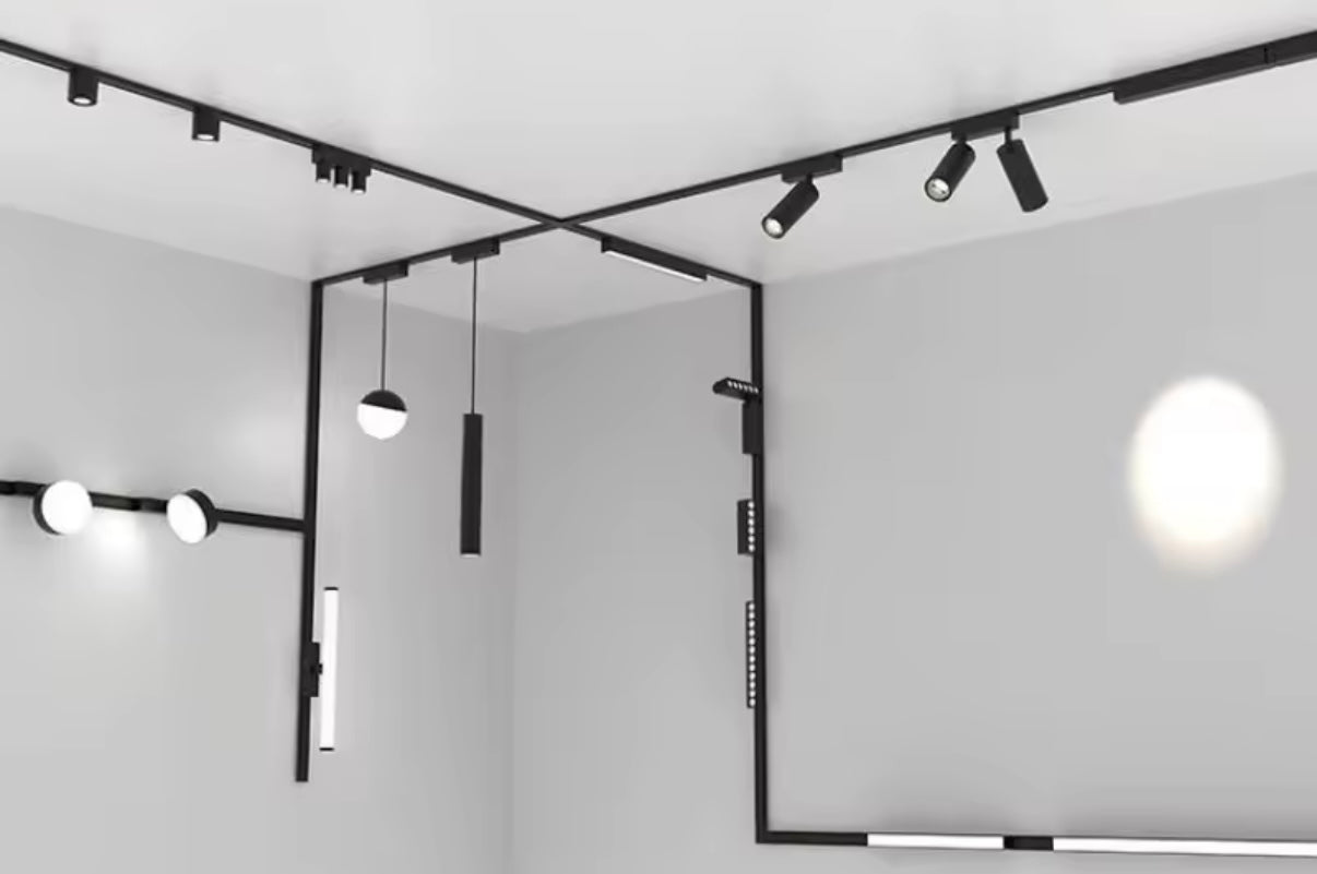 Ultradun magnetisch railverlichtingssysteem Lineair - (Opbouw) – Railverlichting