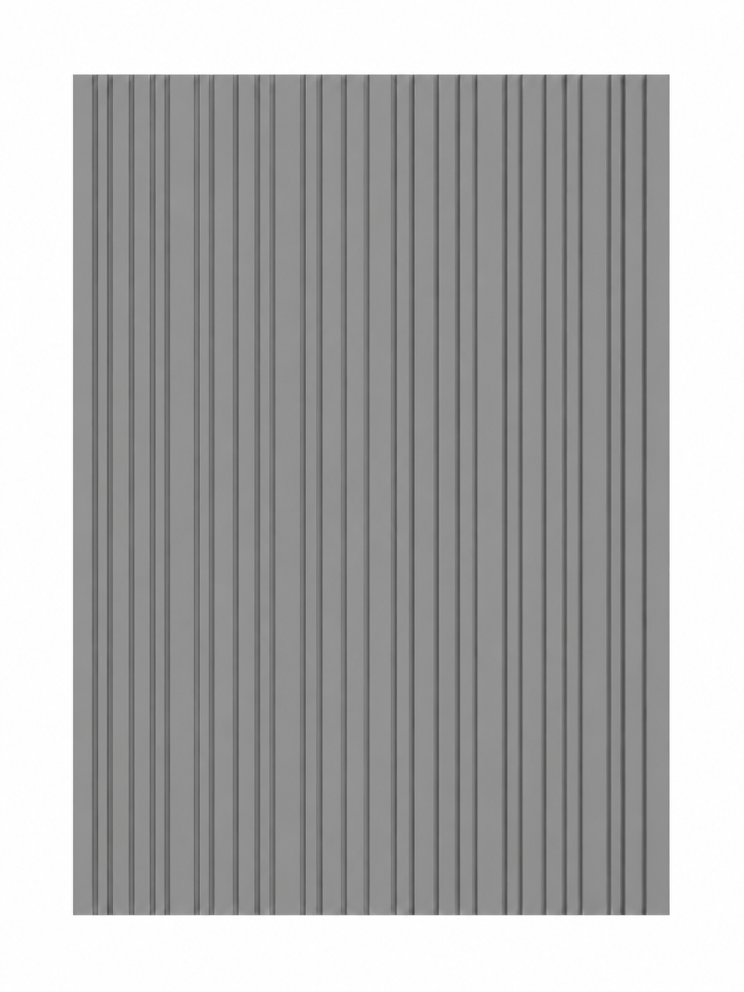 Akupanel Triple | Akoestisch Wandpaneel | Licht-Grijs