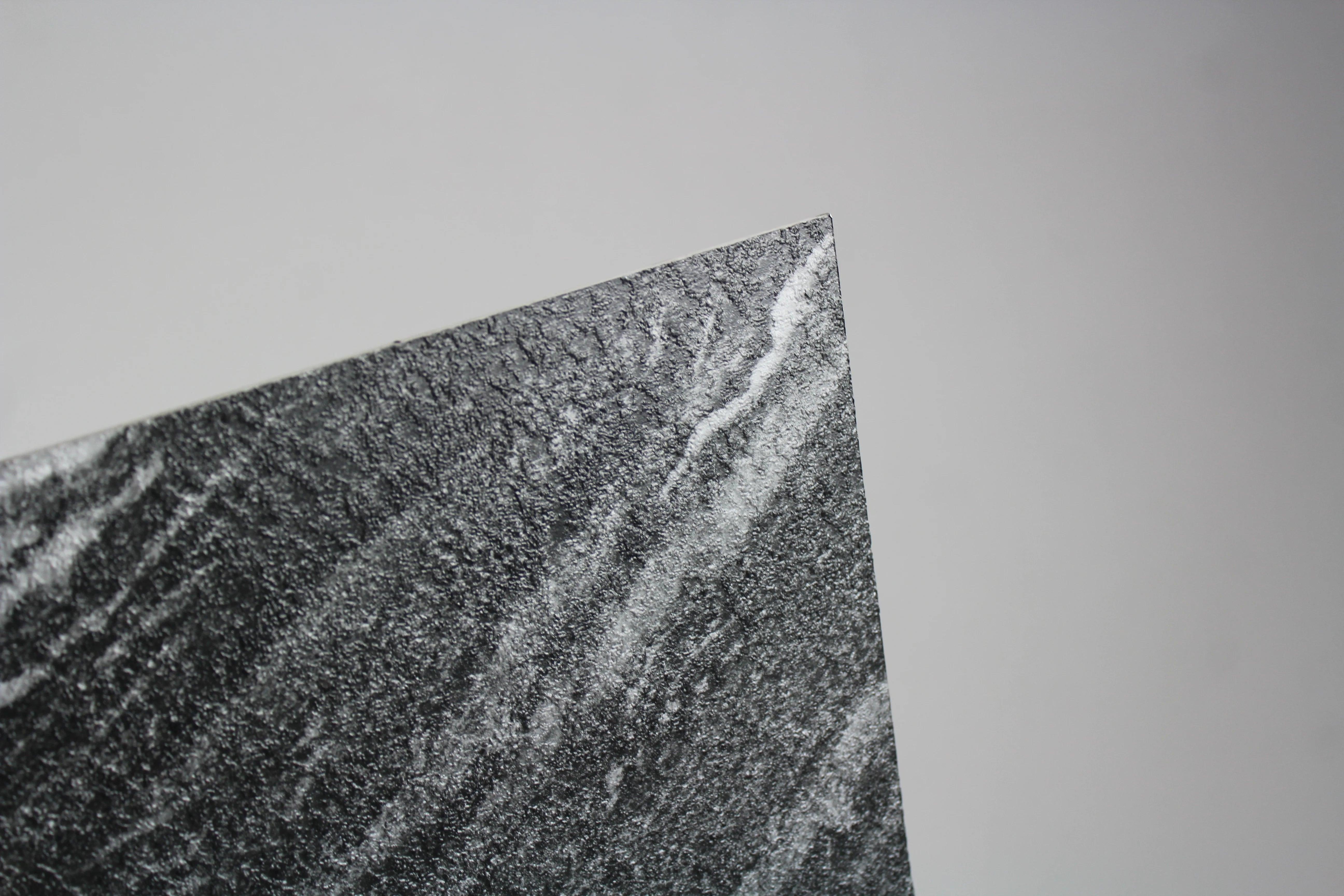 SPC Marmerlook wandpaneel | Donkere Nacht Graniet | 3D - 280x120 cm