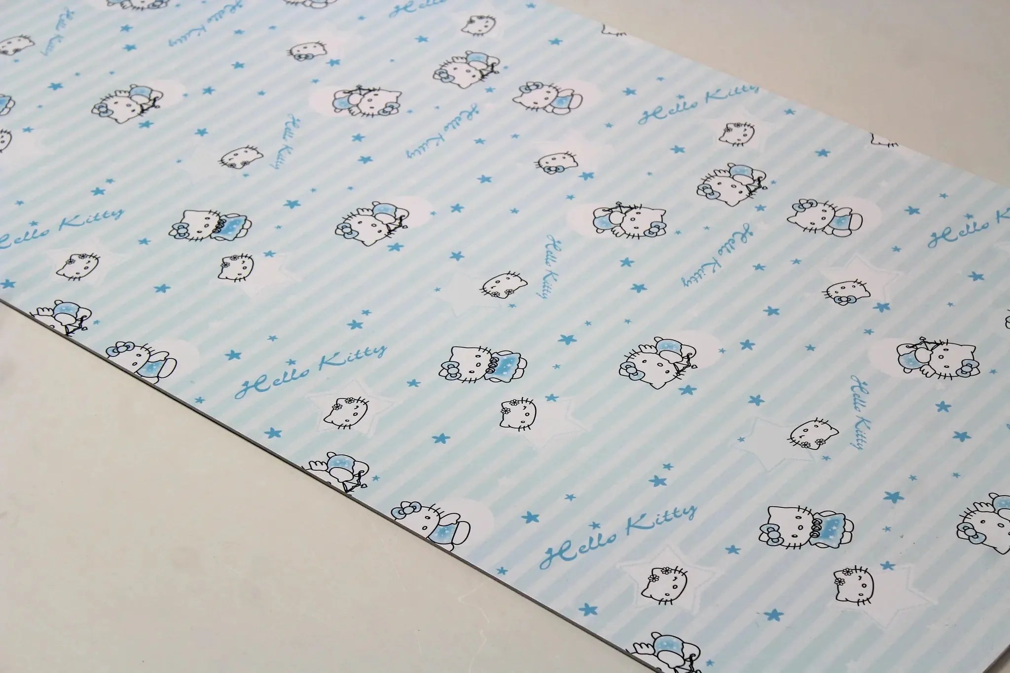 Wandpaneel marmerlook Hoogglans babyblauw 280x120cm – Hoogglans