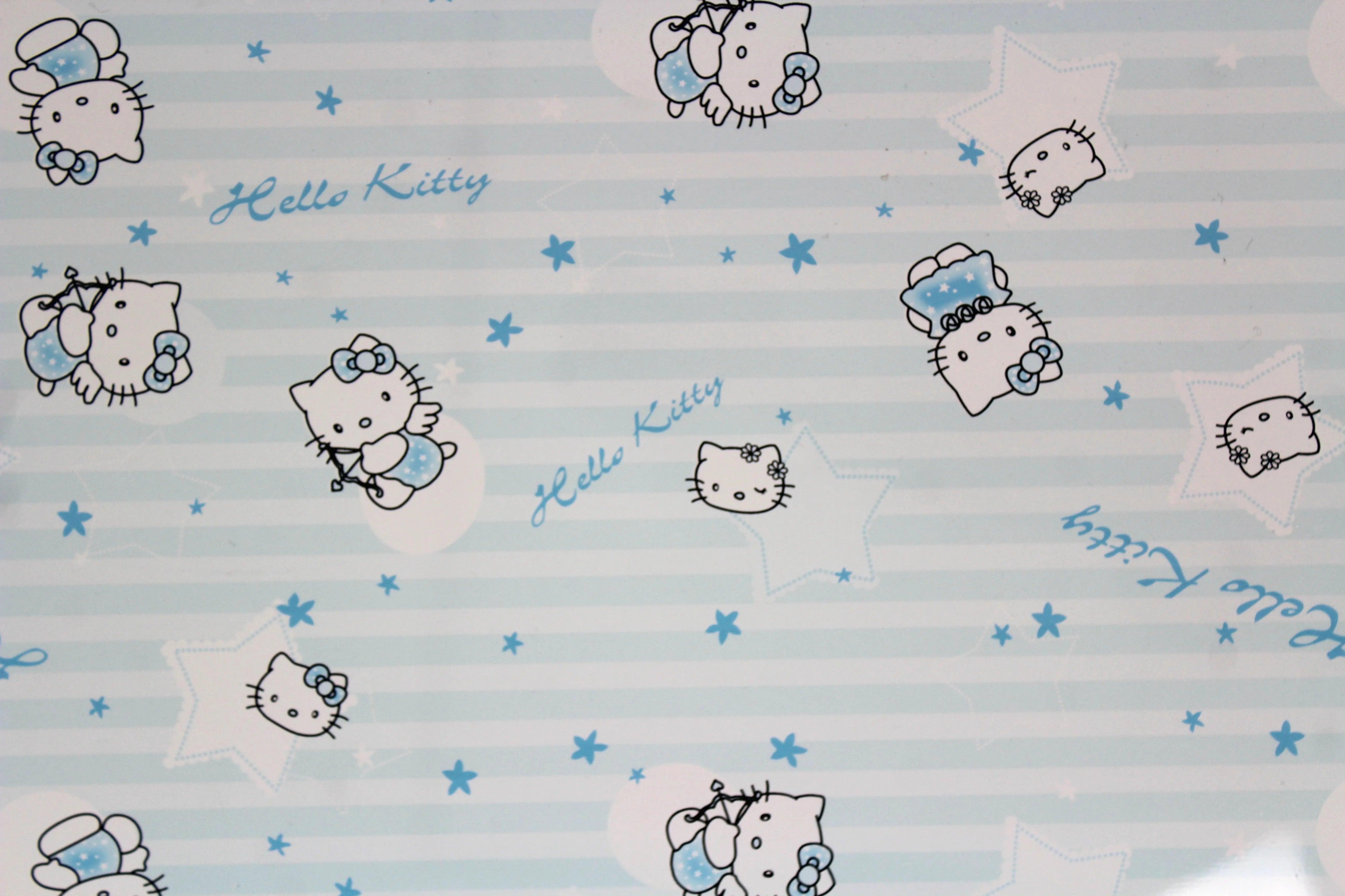 PVC Marmer Plaat -Waterbestendig Wandpaneel - Hoogglans babyblauw kinderkamer 280x120cm