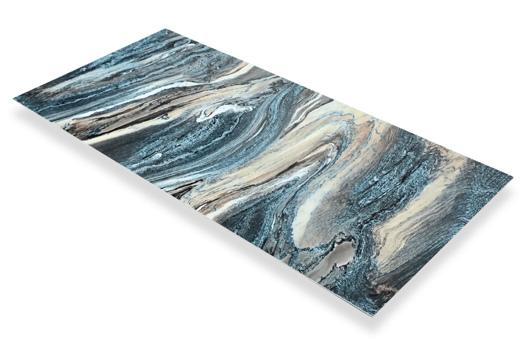 Waterbestendig Wandpaneel Ocean waves 280x120cm – Hoogglans