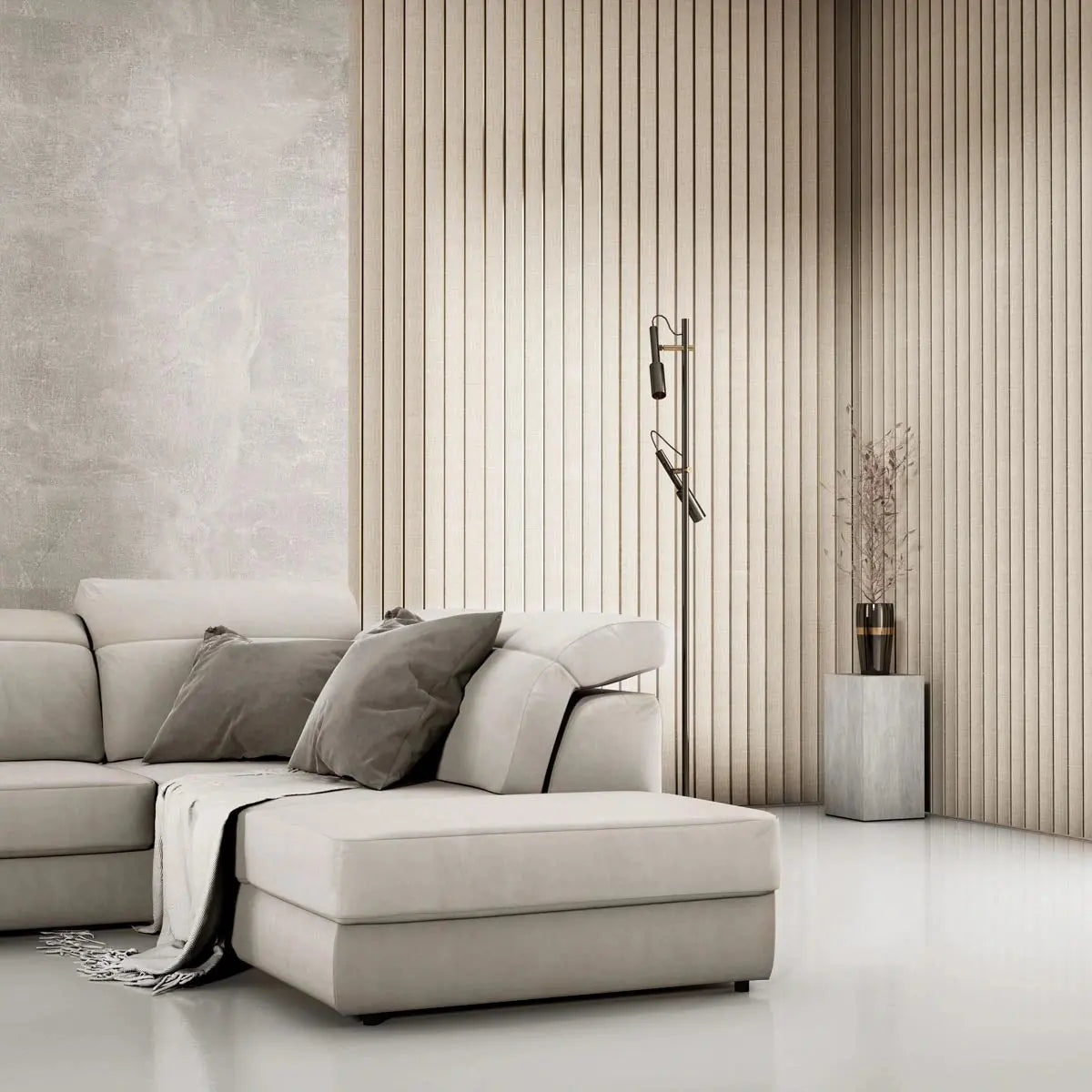 Wit Marmer PVC akoestische panelen luxe en betaalbaar – Wall panel