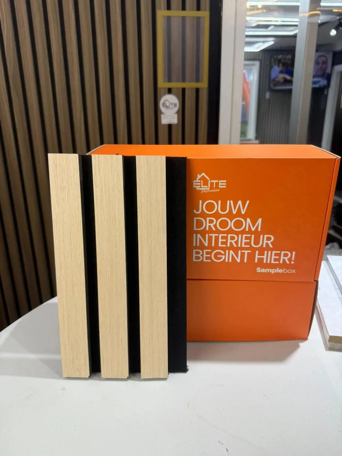 Luxe Akoestisch Wandpaneel Licht eiken – Wall panel