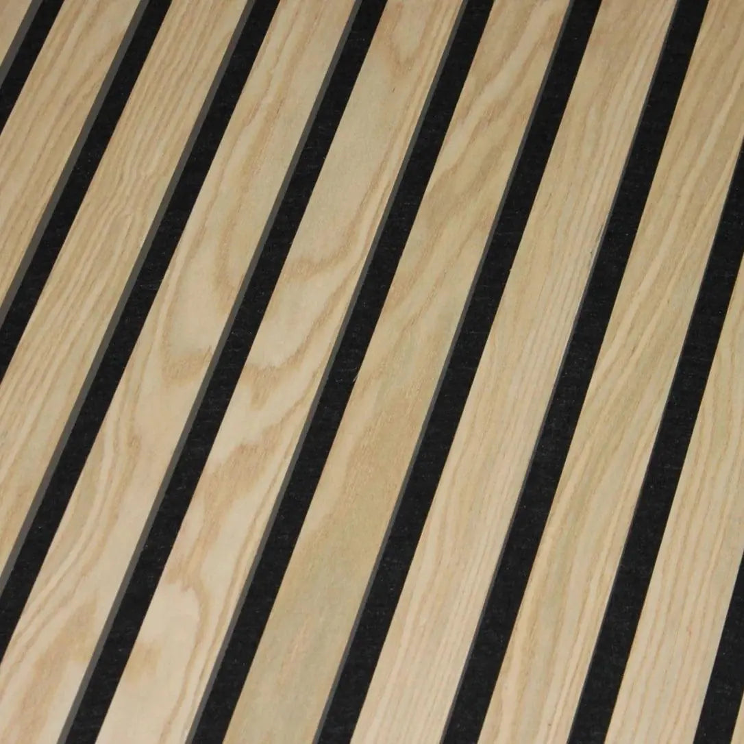 wandbekleding akoestisch Gerookt Eiken – Wall panel