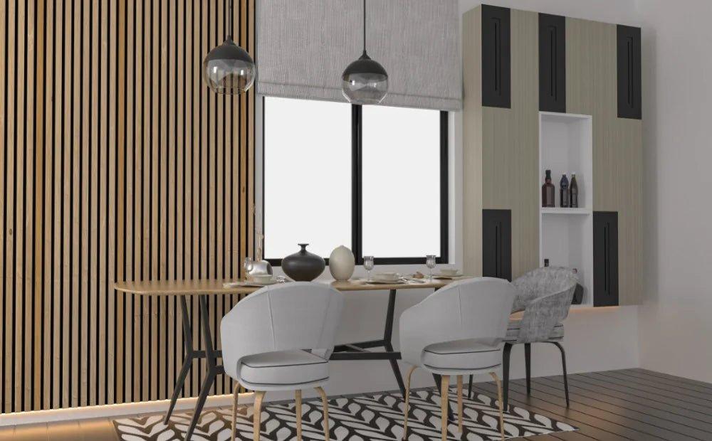 wandbekleding akoestisch Gerookt Eiken – Wall panel