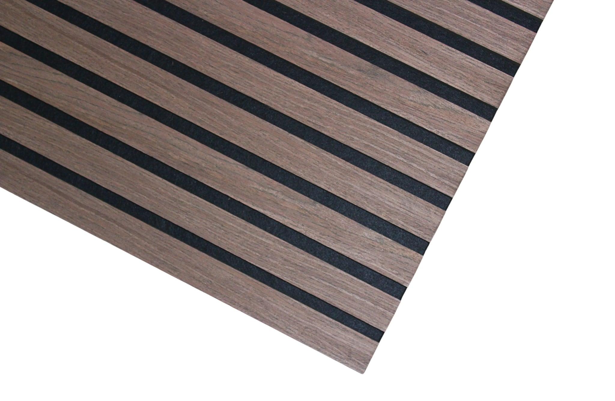 Akoestisch wandpaneel | Klassiek Walnoot | 270x60 cm - - Elite Decoration