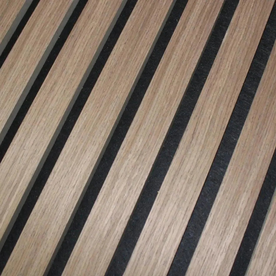 Akoestisch Wandpaneel Rustiek Walnoot – Wall panel