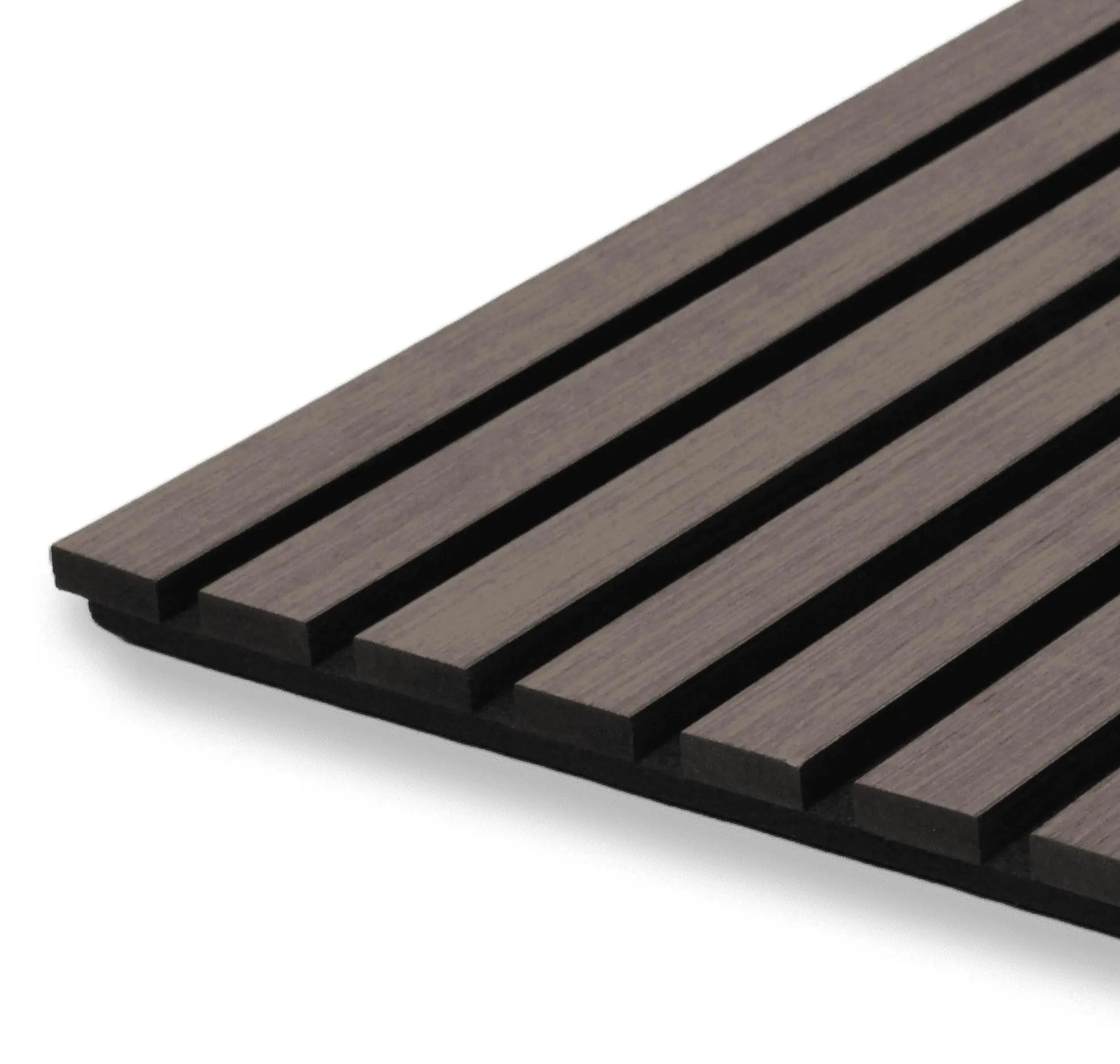 Opvallend Wandpanelen akoestisch Donkerbruin – Wall panel