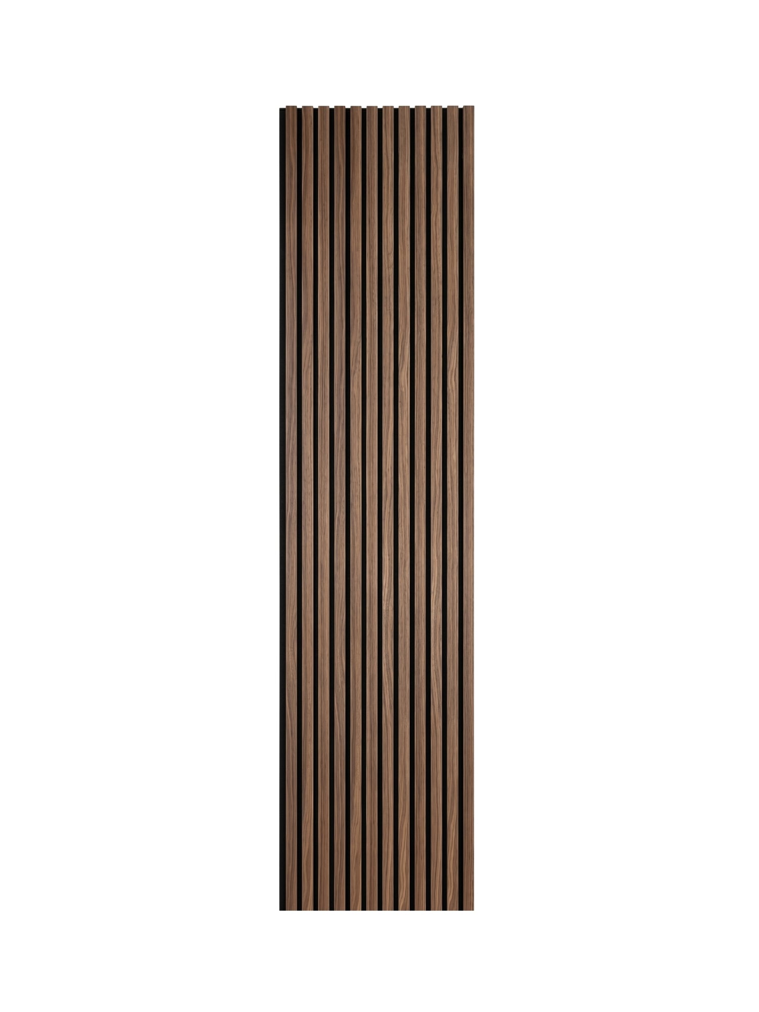 لوحة حائط صوتية | جوز مدخن | 270x60 سم