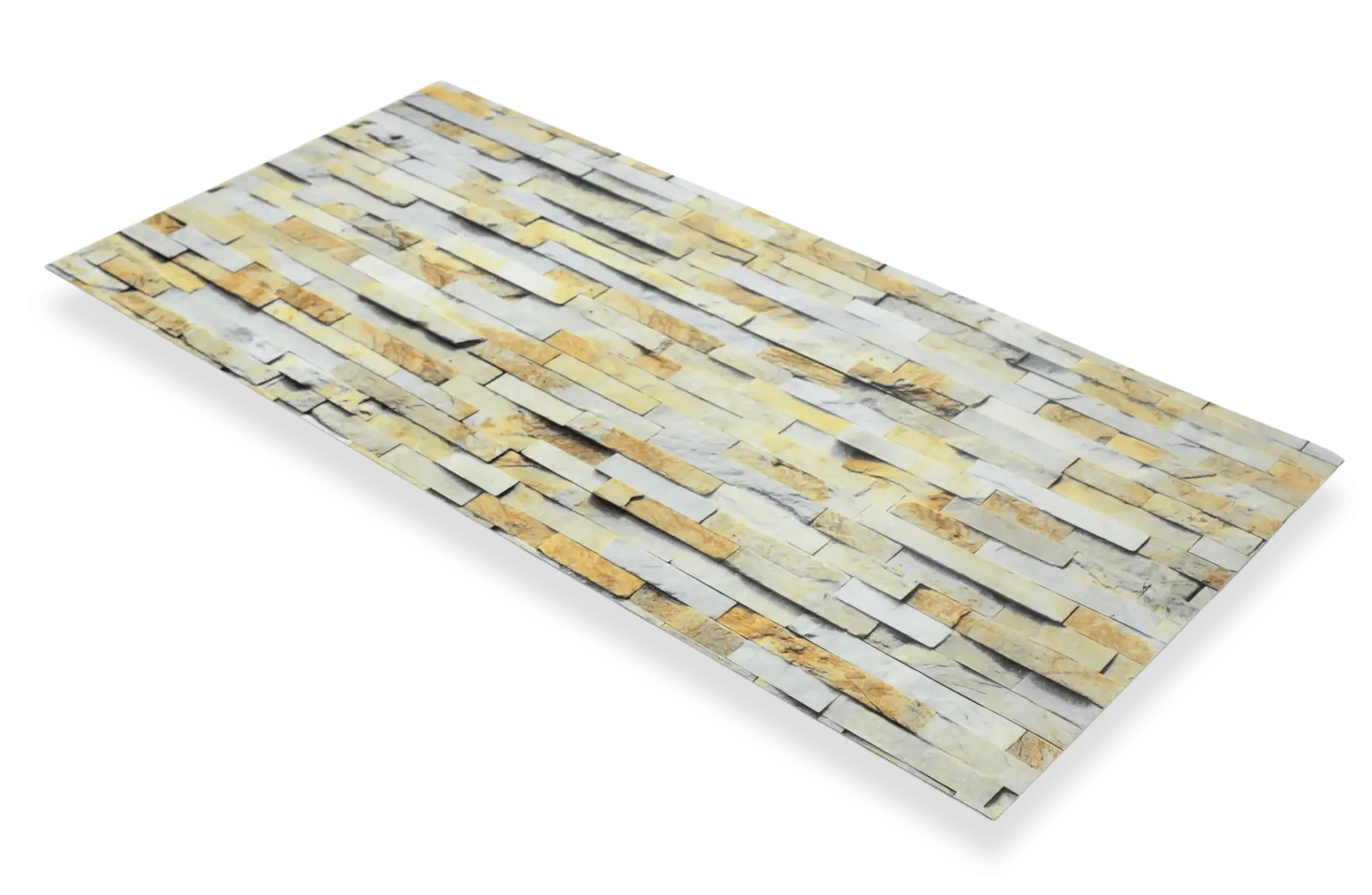 Wandpaneel marmerlook Mozaïeksteen 280x120cm – Hoogglans