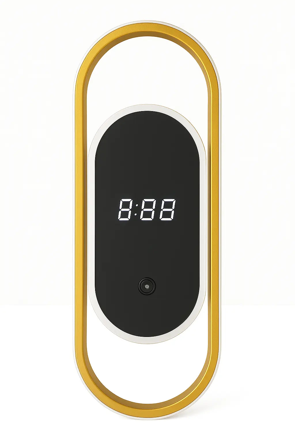 Wandlamp met Klok | Goud kleur | Perfect voor akupanelen – Wandlampen