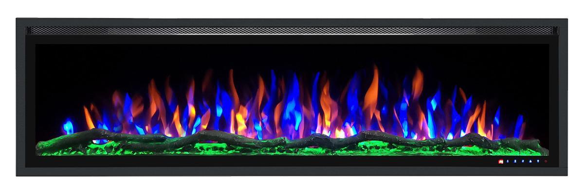 Platinum-Luxe Sfeerhaard 152cm 182cm met 2 verwarming 750-1500 W