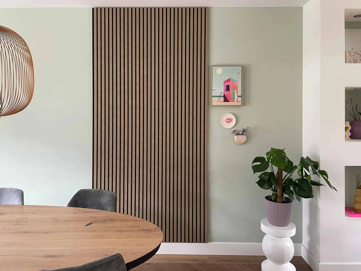 Praktisch Akoestische paneel Lichtbruin – Wall panel