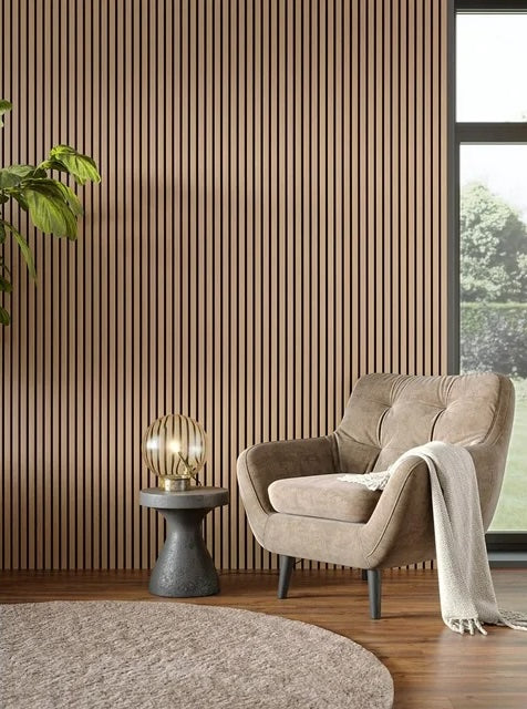 acoustic wandpanelen Licht eiken