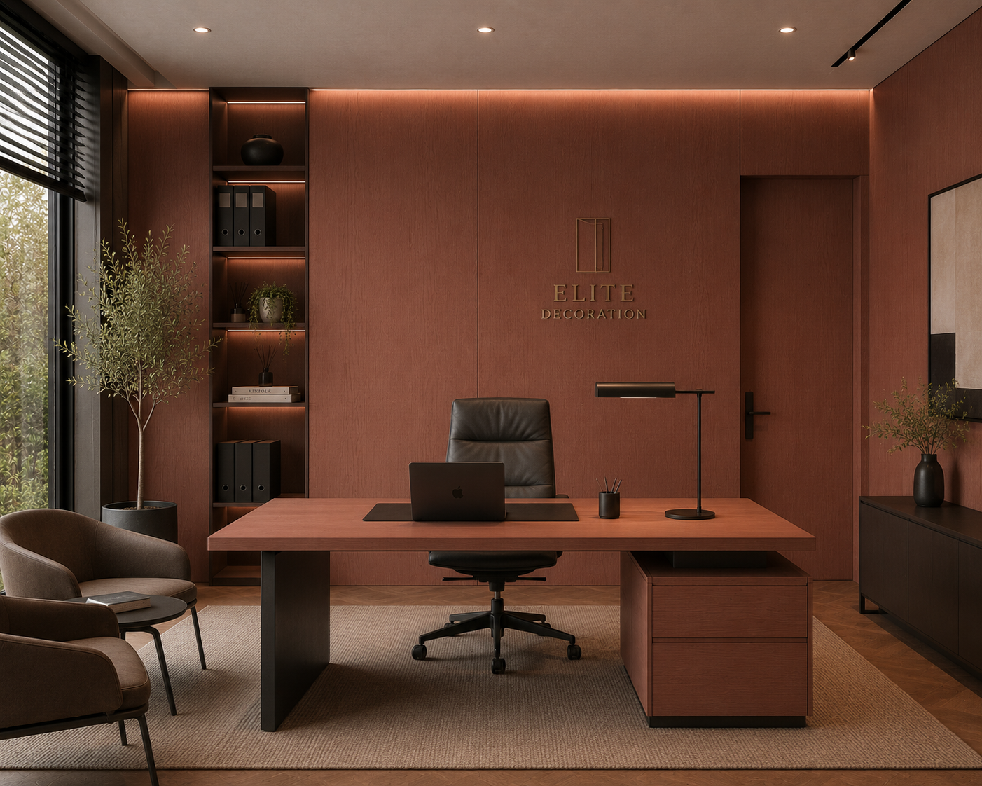 Bamboe Wandpanelen- Pure Walnut 2800-1220-5 mm 11 KG