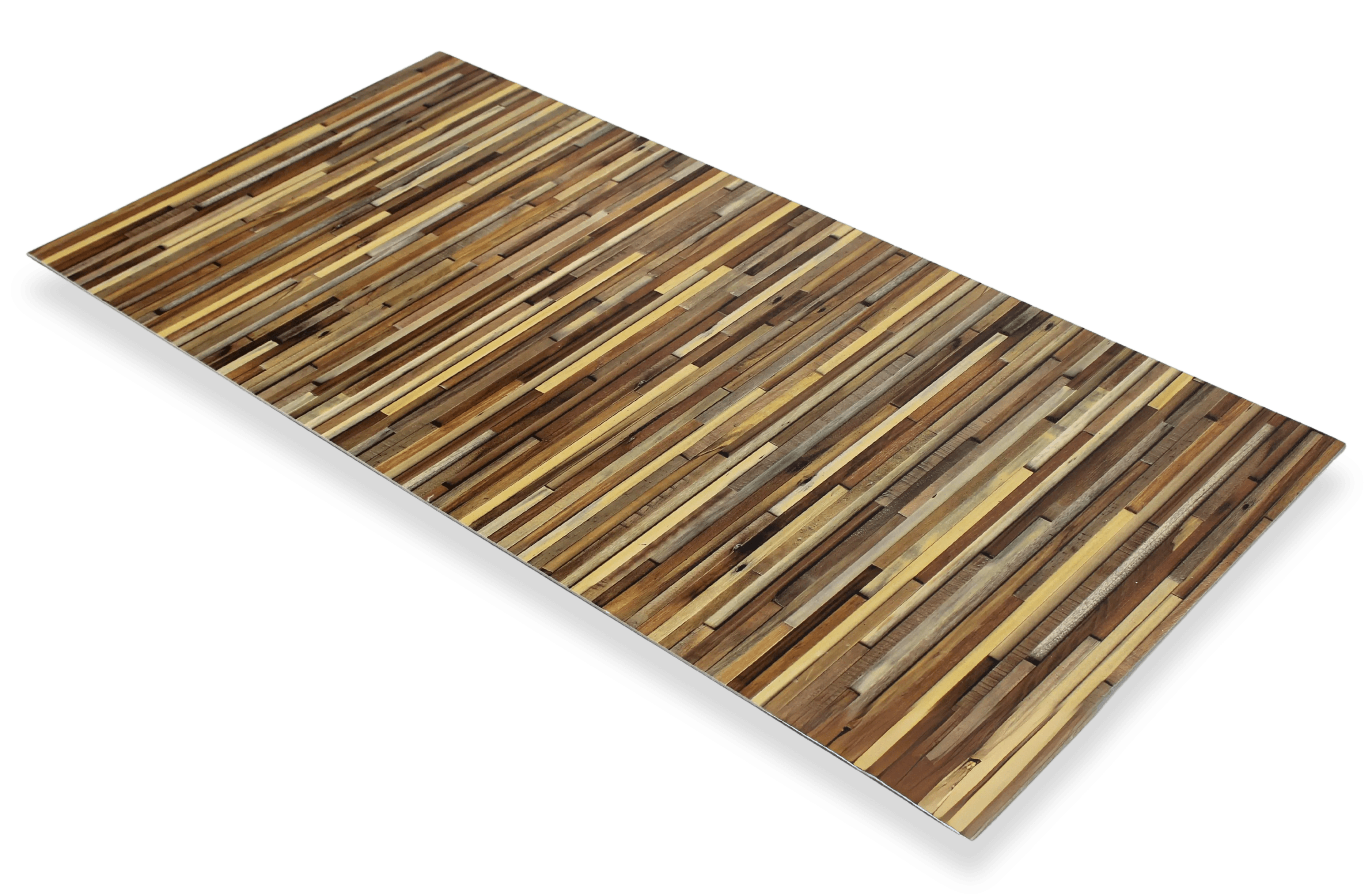 Marmerlook panel | Vintage Houtstroken | 280x120 cm -  Hoogglans - Elite Decoration