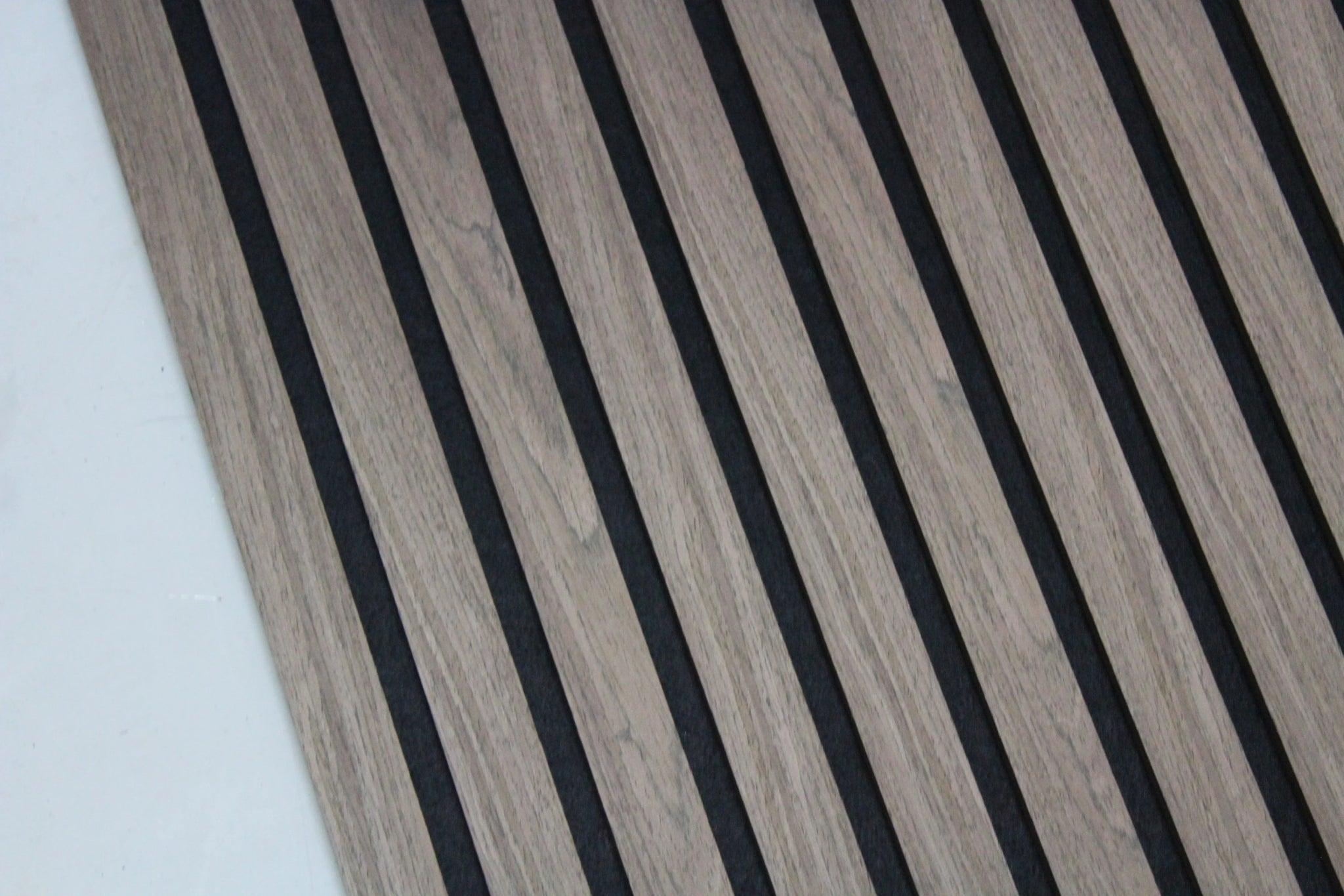 Akoestisch wandpaneel | Klassiek Walnoot | 270x60 cm -   - Elite Decoration