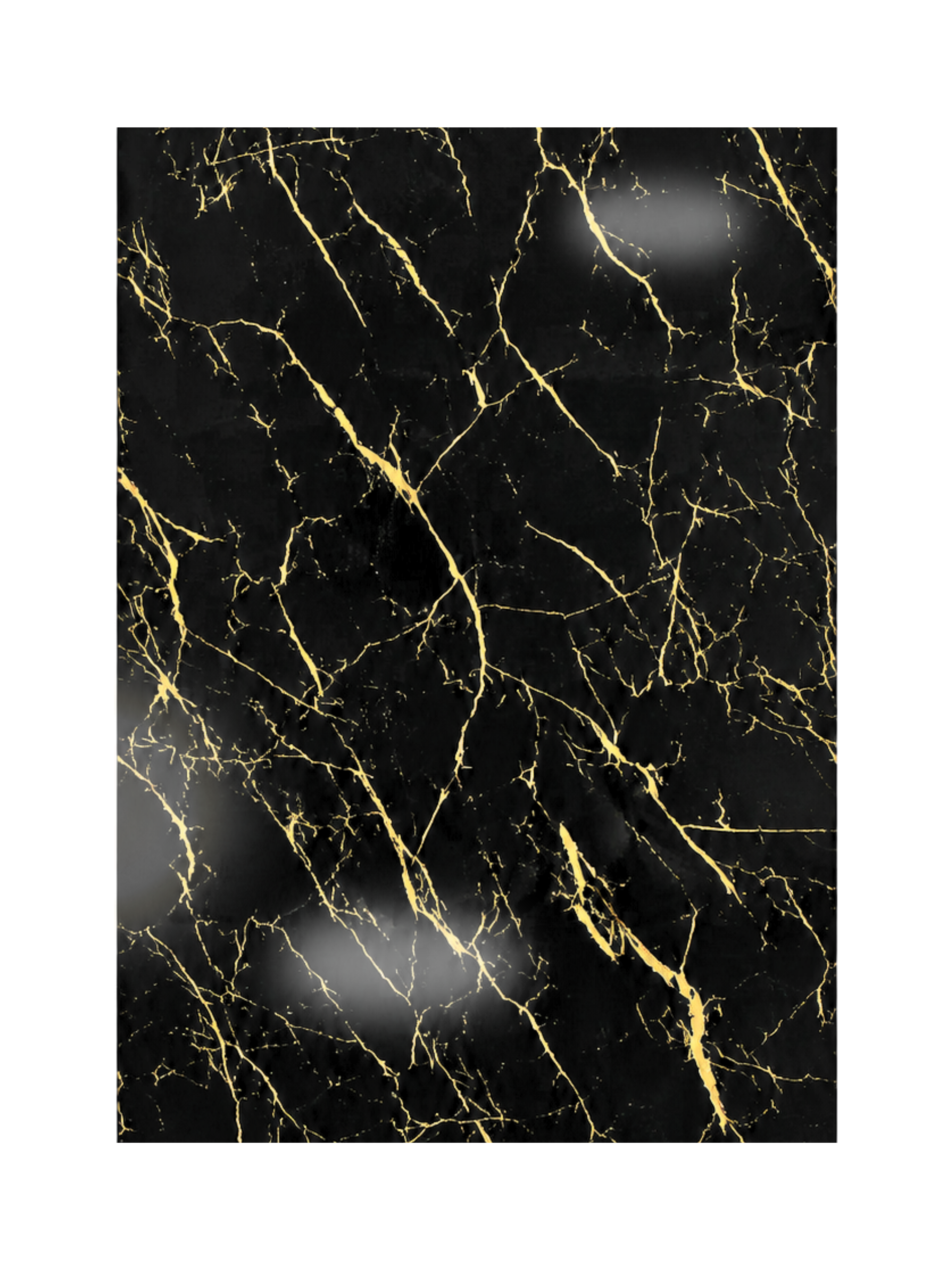 PVC PANELEN Wandpaneel marmerlook Gold Black 2800-1220-3mm